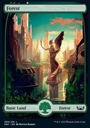 Karta MTG Forest (V.1) SNC, foil
