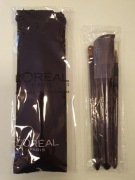 ZESTAW PEDZLI DO MAKIJAŻU 3 SZTUKI