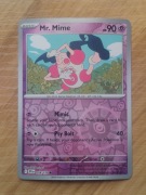 REVERSE HOLO Mr. Mime 058/159 Karta POKEMON TCG S&V Journey Together