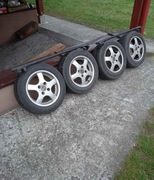 Alufelgi volvo komplet