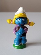 Schleich smerf smurf smerfetka szkolna przytulanka figurka unikat 1983 r.