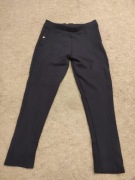 Spodnie dziewcz.bawełniane elastyczne granatowe NEXT rurki 128 używane