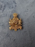 Oryginalna odznaka na czapkę armii brytyjskiej Służby Wywiadowczej