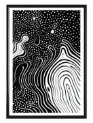 Plakat 30x40cm-black,line art ,czarno biały ,nowoczesny