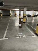 Miejsce postojowe w garażu podziemnym.Bajana 24,bulwar ikara