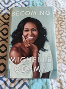 Becoming Michelle Obama twarda okładka z obwolutą