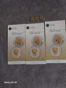 Monety 5 zł z folderami