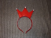 opaska dla dziewczynki korona  cekiny