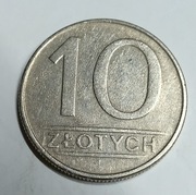 Moneta 10 zł 1984 rok . Nie czyszczona.
