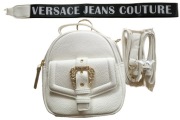 Torebka plecak Versace jeans couture biała nowa 