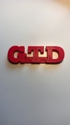 Emblemat GTD VW Golf 4 IV 