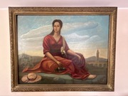 Obraz „Dama” - Cz. Garbalewski 1957 r. 1,8x1,4 m