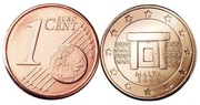 1 Euro - cent MALTA 2013 z rolki RZADKA