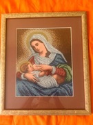 Obraz haftowany koralikami