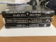 Zestaw 3 tomów „Świat antyczny” – Zieliński (Grecja, Rzym, Starożytność)