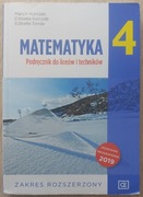 Matematyka. Podręcznik. Klasa 4. Zakres rozszerzony. Liceum i technikum