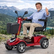 NOWY Skuter inwalidzki elektryczny ECO SPEED wysokie koła szybki 