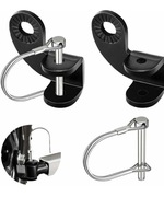 Zestaw 3 szt haków do przyczepki 