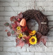 Wianek jesienny. Średnica 42cm cm