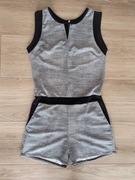 elegancki szary kombinezon wizytowy * S/M