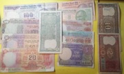 Indie zestaw banknoty 2