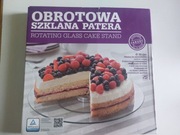 Patera szklana obrotowa