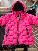 Kurtka zimowa narciarska LEGO Wear 110 pink różowa