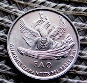 Andora 1 Centim 1999r - FAO