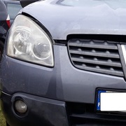 Reflektor prawy Nissan Quashqai europa rok 2008  