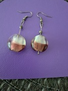 Kolczyki z ala kamieniem