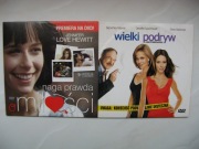 DVD: 2 x Jennifer Love Hewitt - Naga prawda o miłości, Wielki podryw, BDB