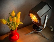 Lampa teatralna loft Vintage prl