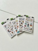 Zestaw naklejek zwierzęta, rośliny, urodzinowe