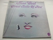 MAE WEST great balls of fire LP UK MGM 1972 doors