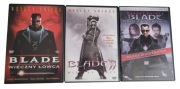 Blade Wieczny Łowca 1-3 DVD Filmy Akcji Trylogia Wesley Snipes Komplet