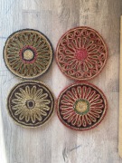 Podkładki z rafii 4 sztuki