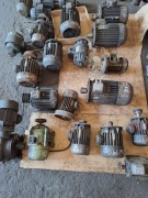 Silniki używane, do obrabiarek skrawających