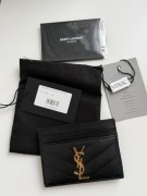 Saint Laurent etui na karty monogram