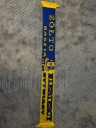 Szalik kolekcjonerski BASZTA RYTWIANY "ŻÓŁTO NIEBIESCY"