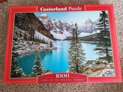 PUZZLE 1000 ELEMENTÓW CANADA CASTORLAND, JEWEL OF THE ROCKIES, GÓRY