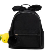 Plecaczek DAMSKI Plecak dla dziewczynki prezent CZARNY