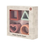 Układanka edukacyjna Petit Monkey - Heart Shape Puzzle
