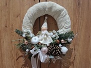 Wianek na drzwi z aniołkiem 