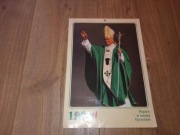 Kalendarz ścienny katolicki papieski papież Jan Paweł II 1999