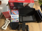 Nintendo Switch pełen zestaw + 8 gier + akcesoria