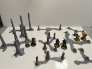 Podstawki (pnie) na drzewa Diorama Makieta D&D RPG(Zestaw)