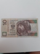 Banknot 10 zł z 1994 seria IH