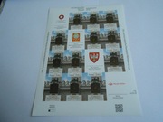 Arkusze 12 znaczkowe 4872A z 4 przywieszkami