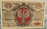 20 Marek Polskich 1916 1917 banknot nie 1946 1947 1948 1940  1947  1925 126