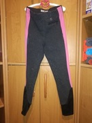 Bryczesy, spodnie do jazdy konnej 134 cm, używane. 